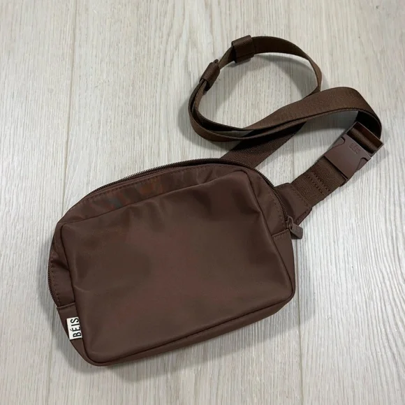 BEIS Chocolate Brown Belt Bag - Picture 1 of 4